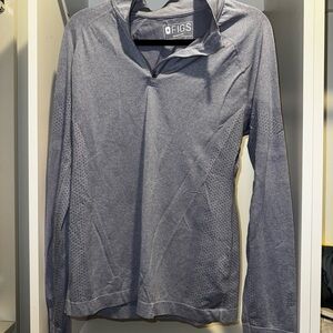 Figs Salta Seamless ¼ Zip Longsleeve Underscrub